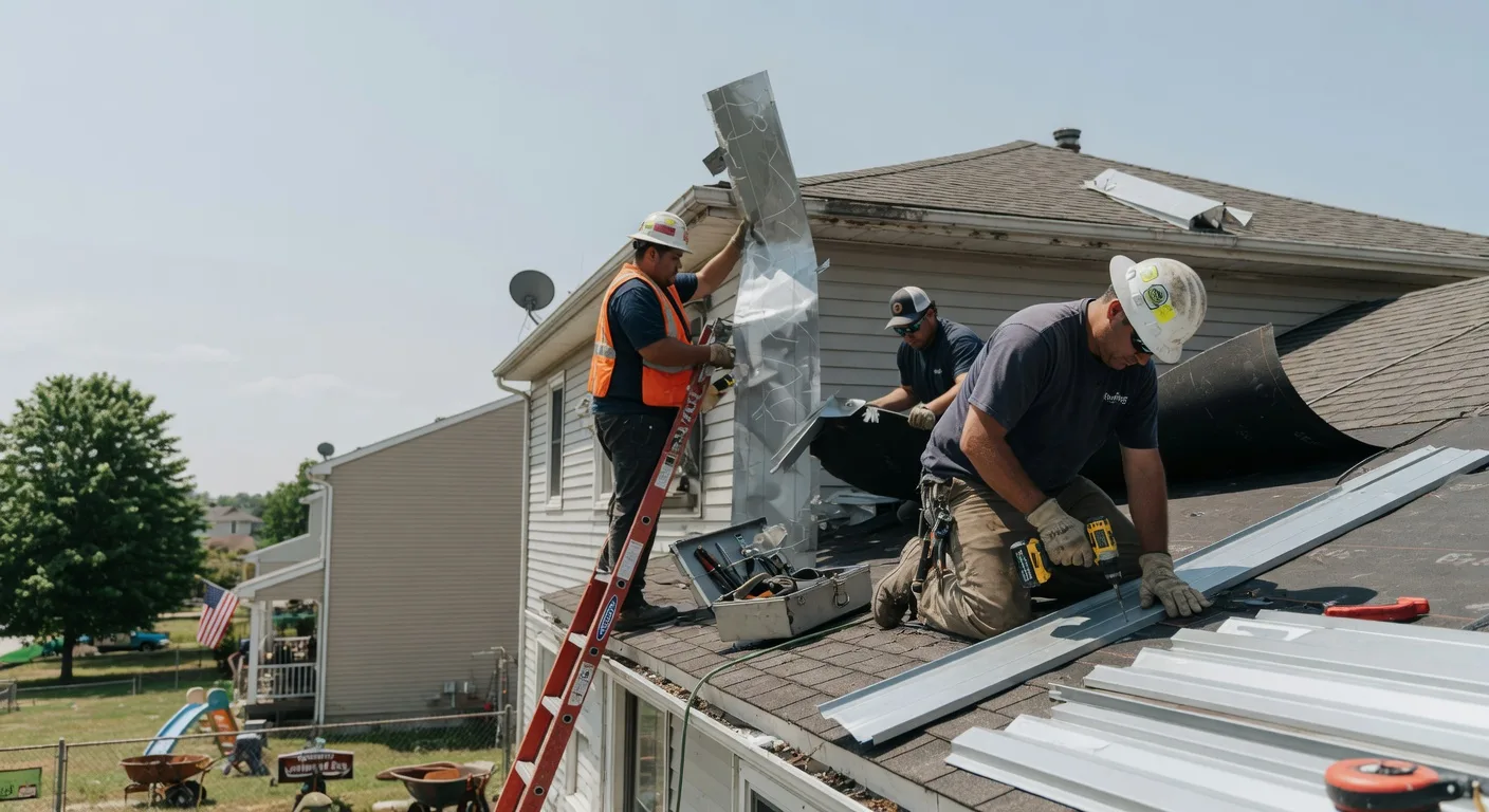 Metal Roof Repair in Cokeburg, PA